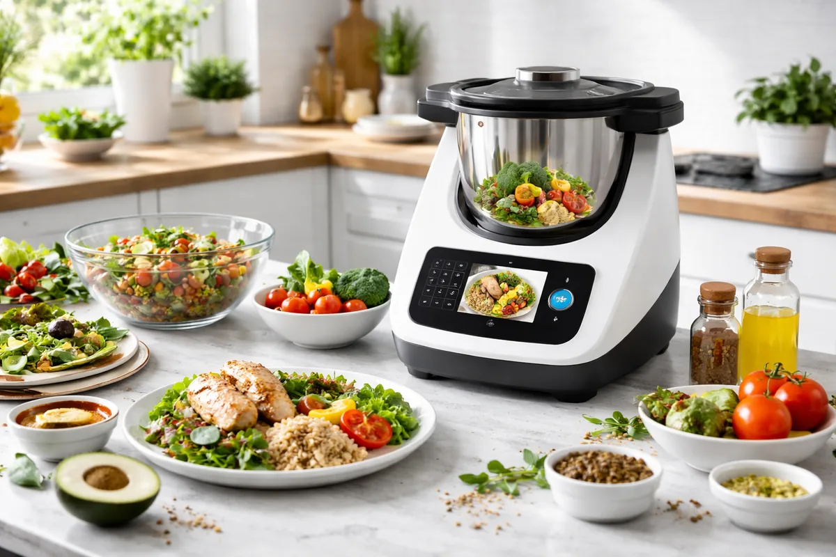 Comment cuisiner des plats équilibrés avec des recettes saines et un robot de cuisine