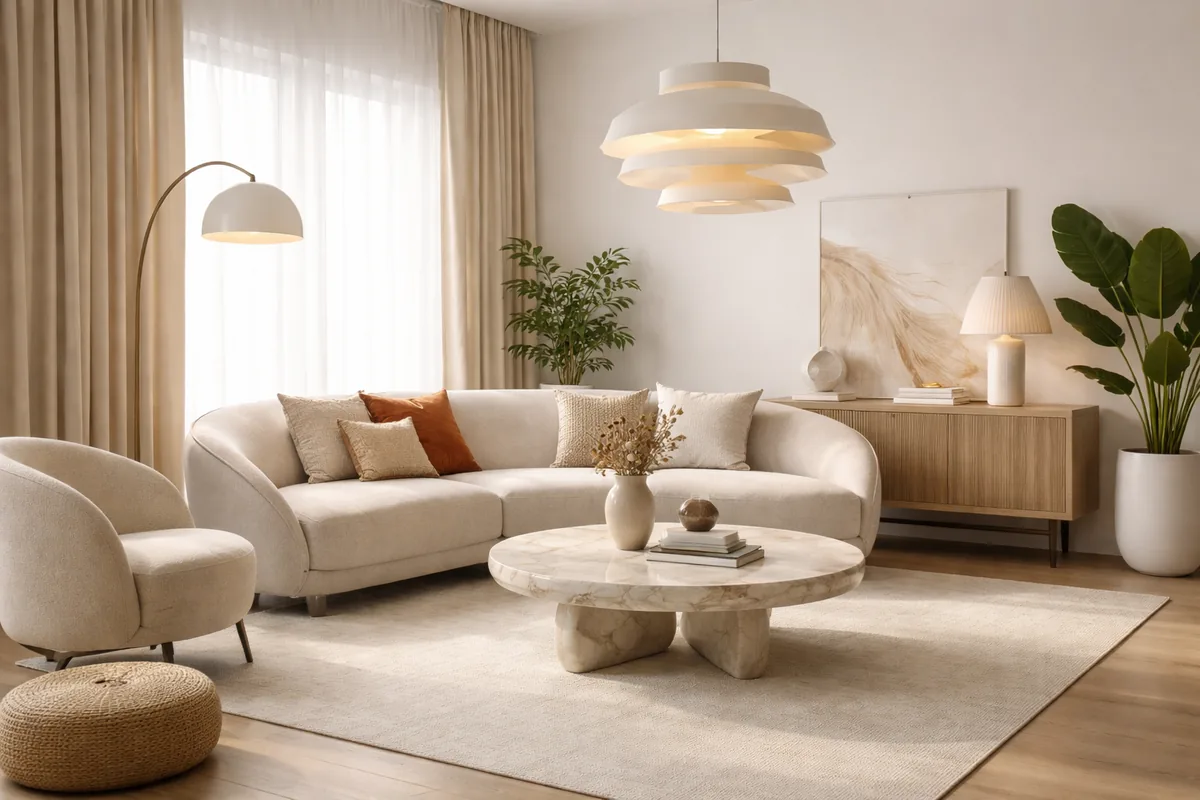 Comment choisir du mobilier design, textiles élégants et éclairage pour une décoration intérieure unique