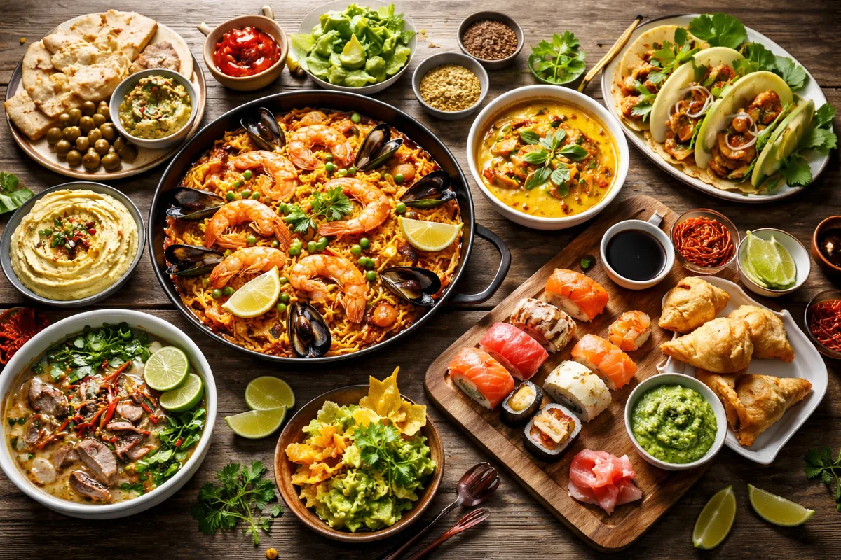 Quels plats du monde raviront vos papilles lors d'un voyage culinaire ?