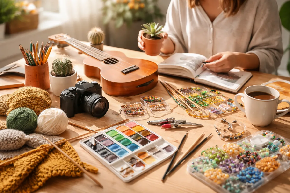 Les bénéfices insoupçonnés de l'exploration de nouveaux hobbies