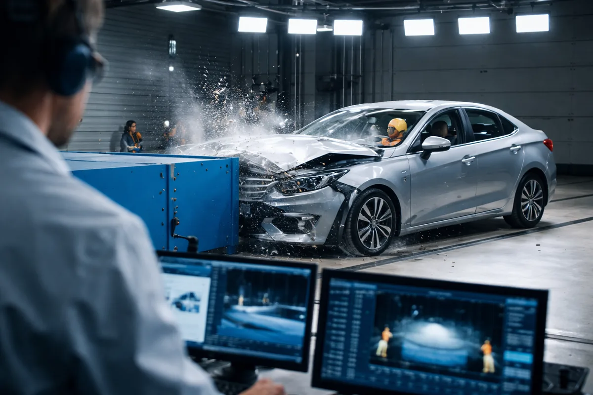Comment se déroulent les tests de sécurité dans l'industrie automobile